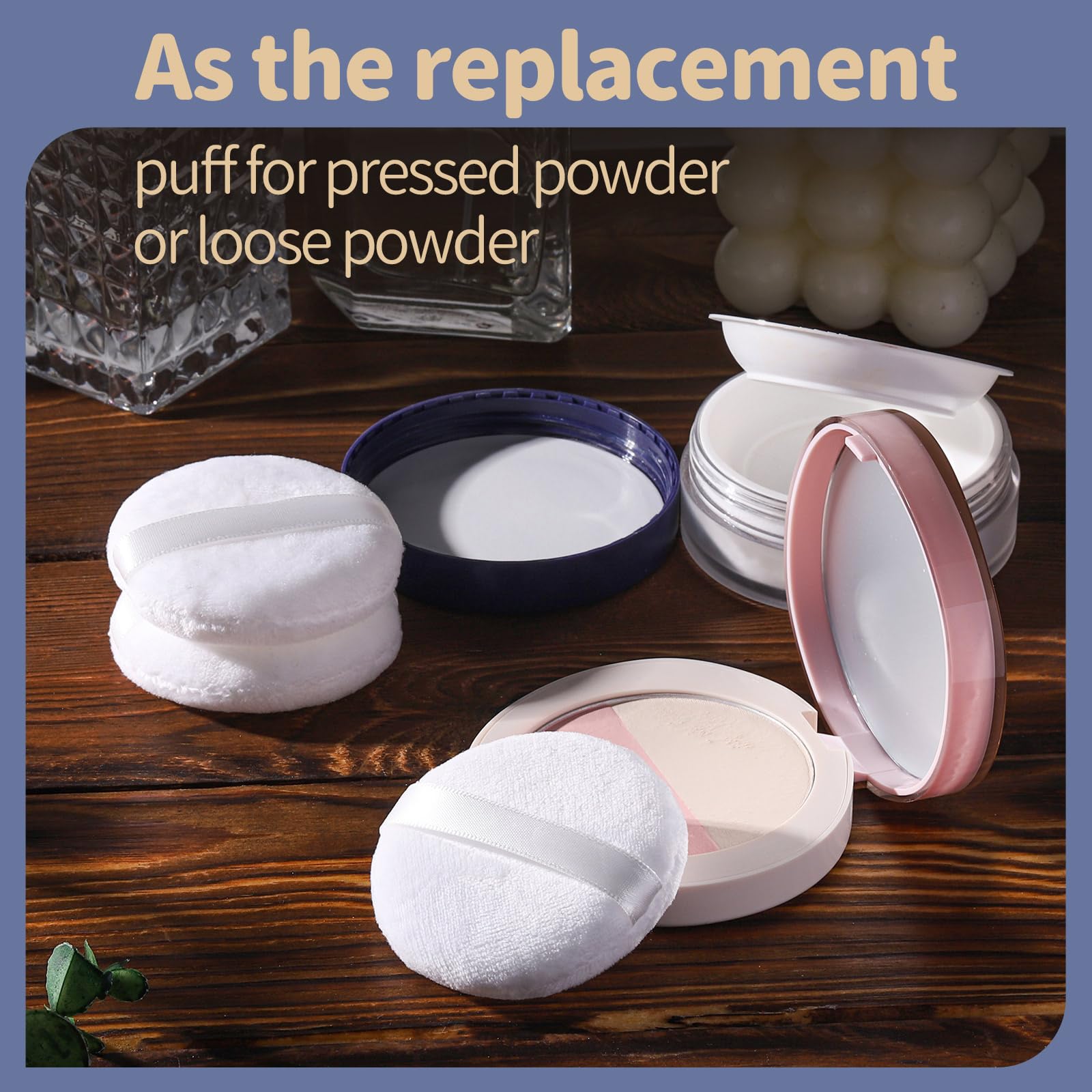 Teenitor puff designed for baking makeup with even diffusion