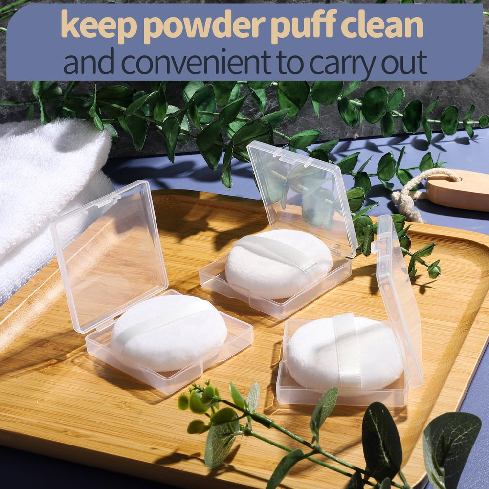 Teenitor compact puff for versatile face powder application