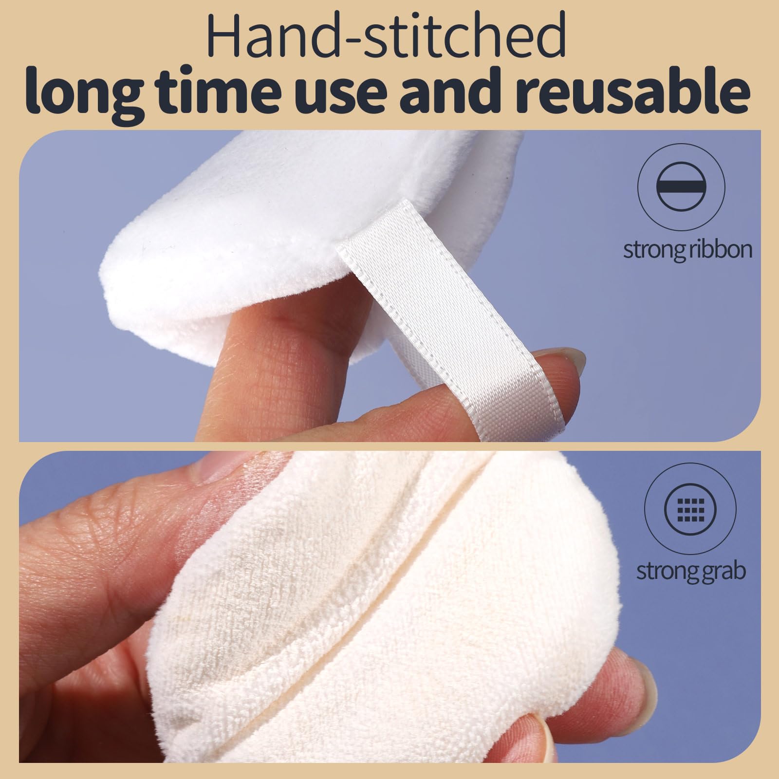 Teenitor travel-friendly case keeps powder puffs ready on the go