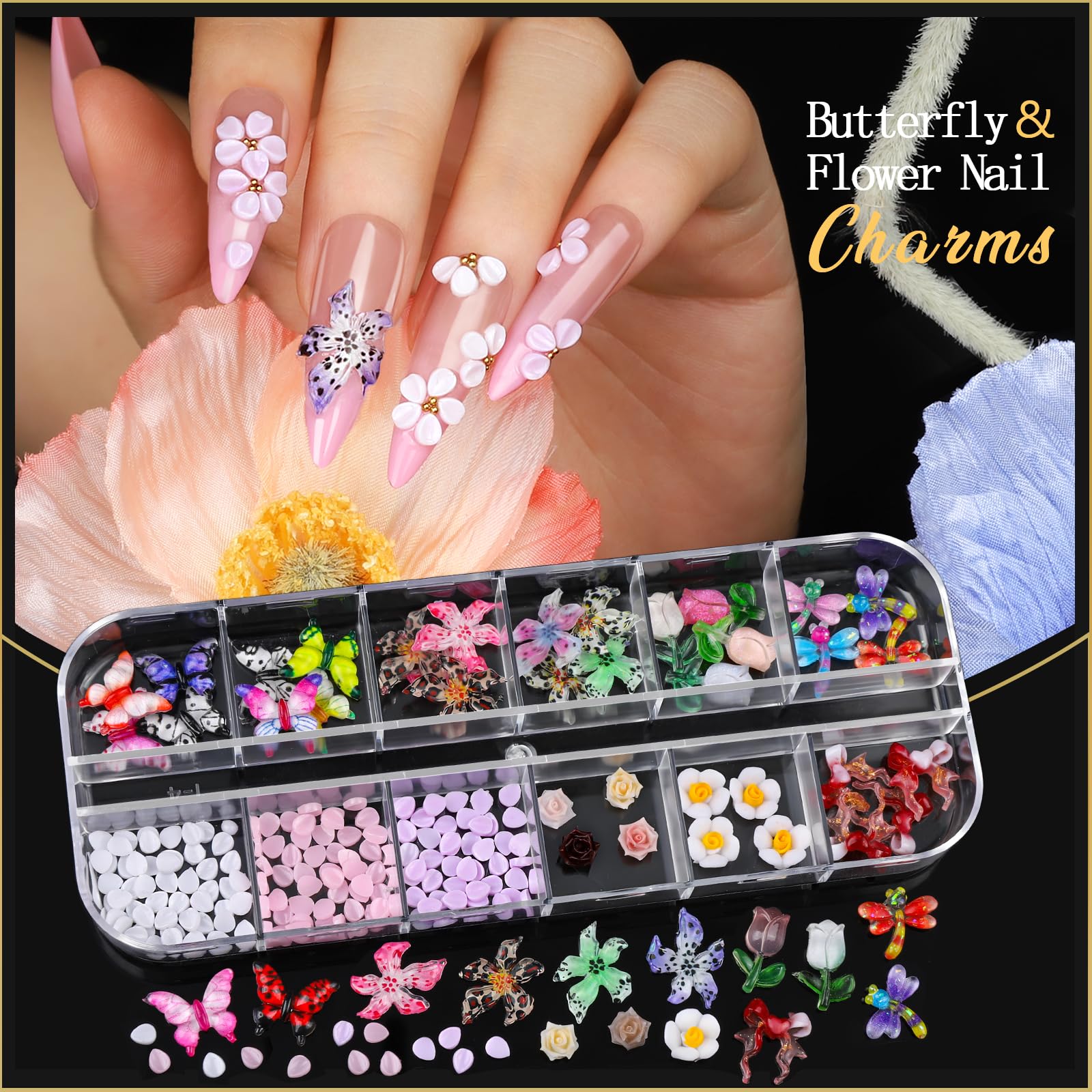 Teenitor sea and fruit charms ideal for fresh spring-summer nail designs