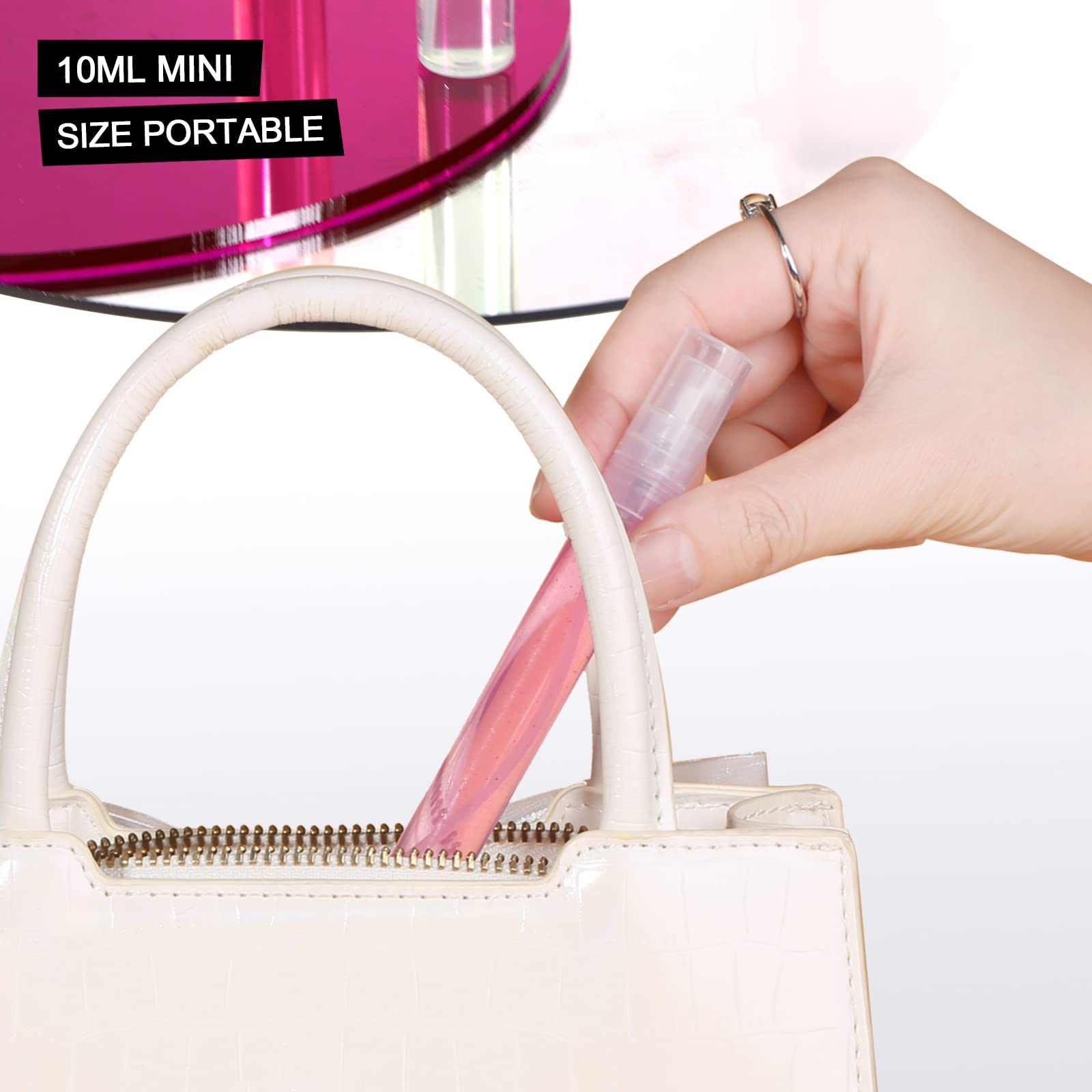 Teenitor sealed-mouth design helps prevent leaks during transit.