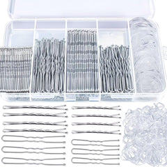 Teenitor silver bobby pins for gray hair offer secure hold with subtle shine.
