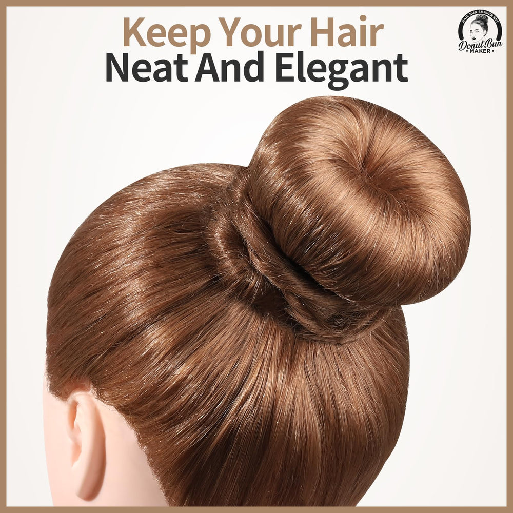 Teenitor soft silicone bun shaper showing durable, comfortable design