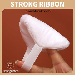 Teenitor soft washable puff provides gentle body powder application.