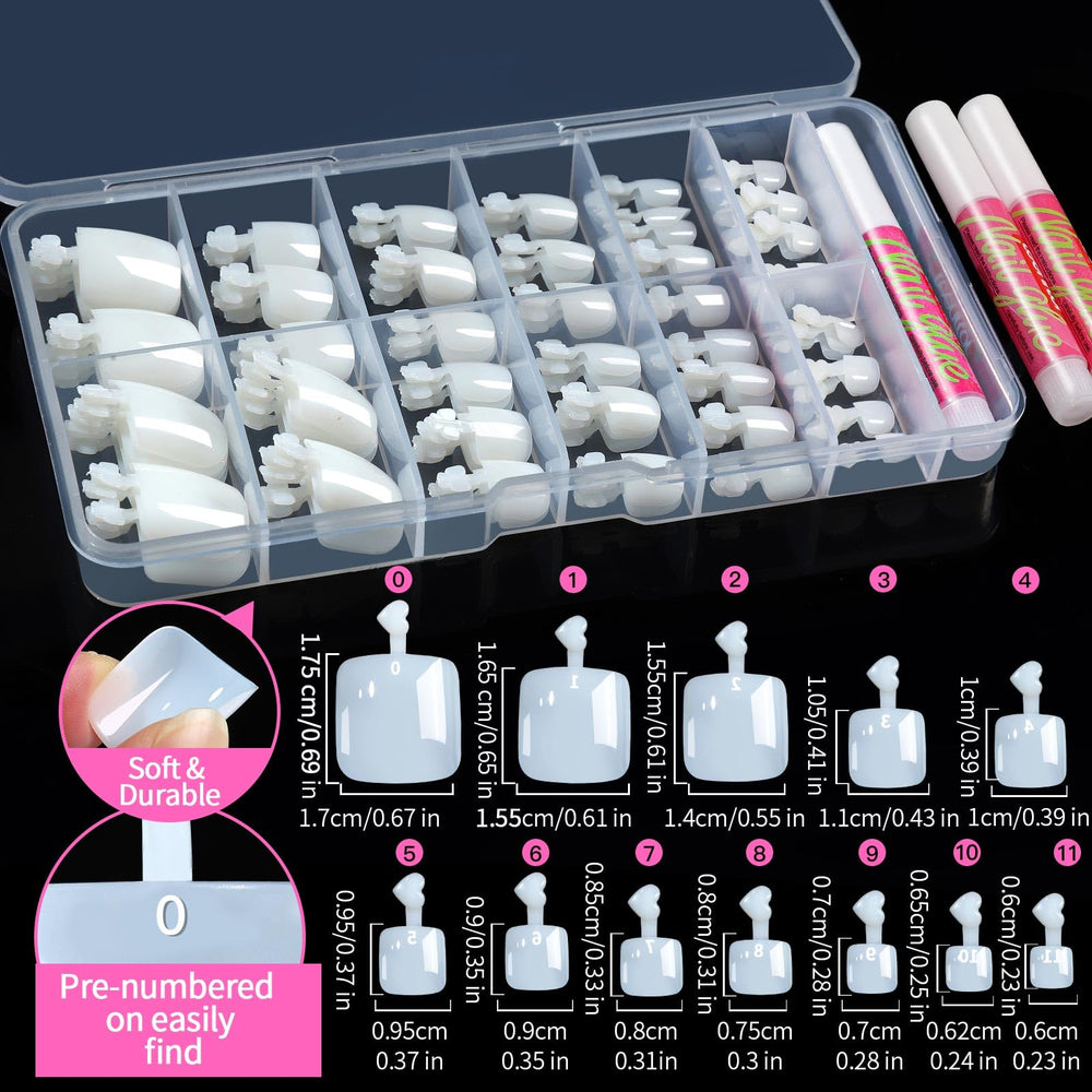 Teenitor sponge toe separator eliminates rubbing for cleaner polish application.