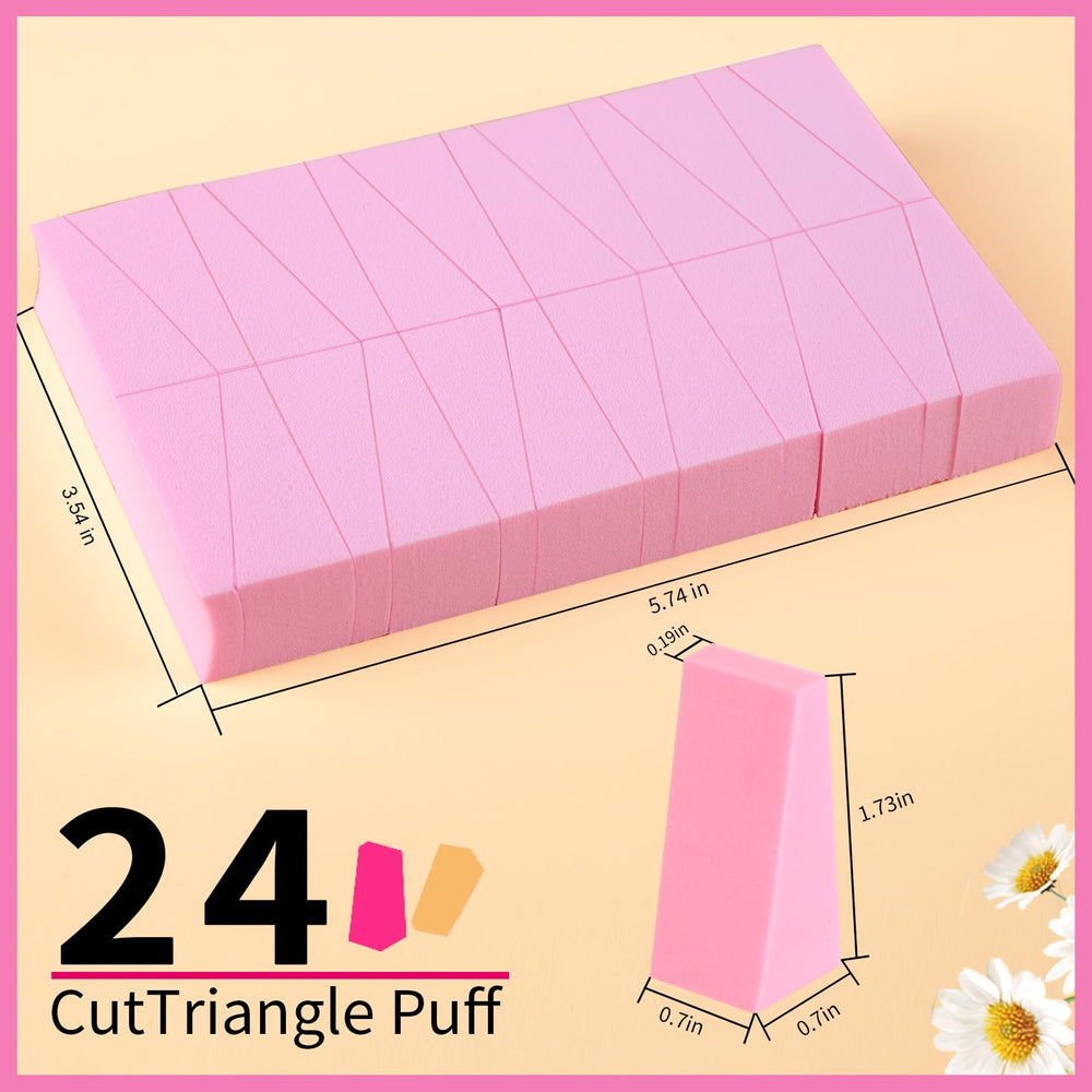 Teenitor sponges for liquid foundation blending and smooth application.