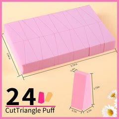 Teenitor sponges for liquid foundation blending and smooth application.