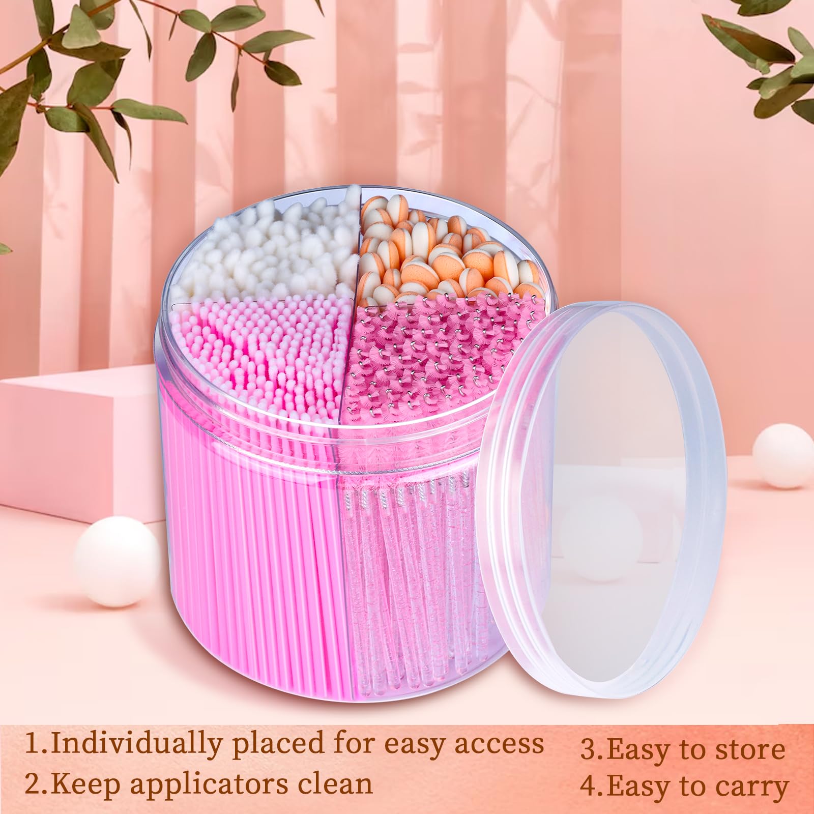 Teenitor travel-friendly makeup case for on-the-go touch-ups