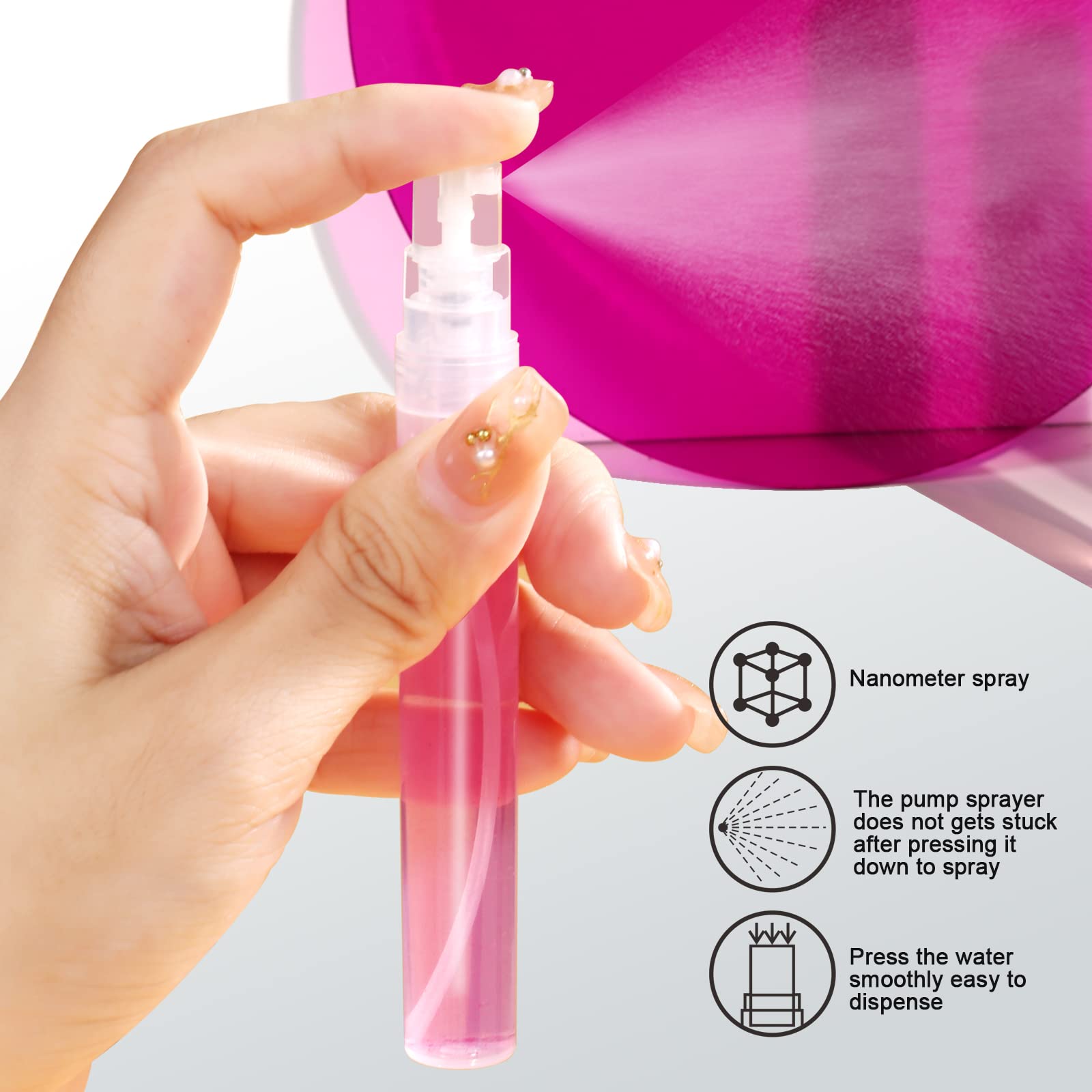 Teenitor travel perfume bottle refillable for on-the-go fragrance.