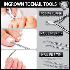Teenitor two-sided toenail lifter easing safety and access