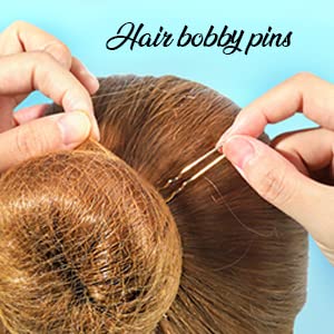 Teenitor U-shape bun pins 7cm for thick hair