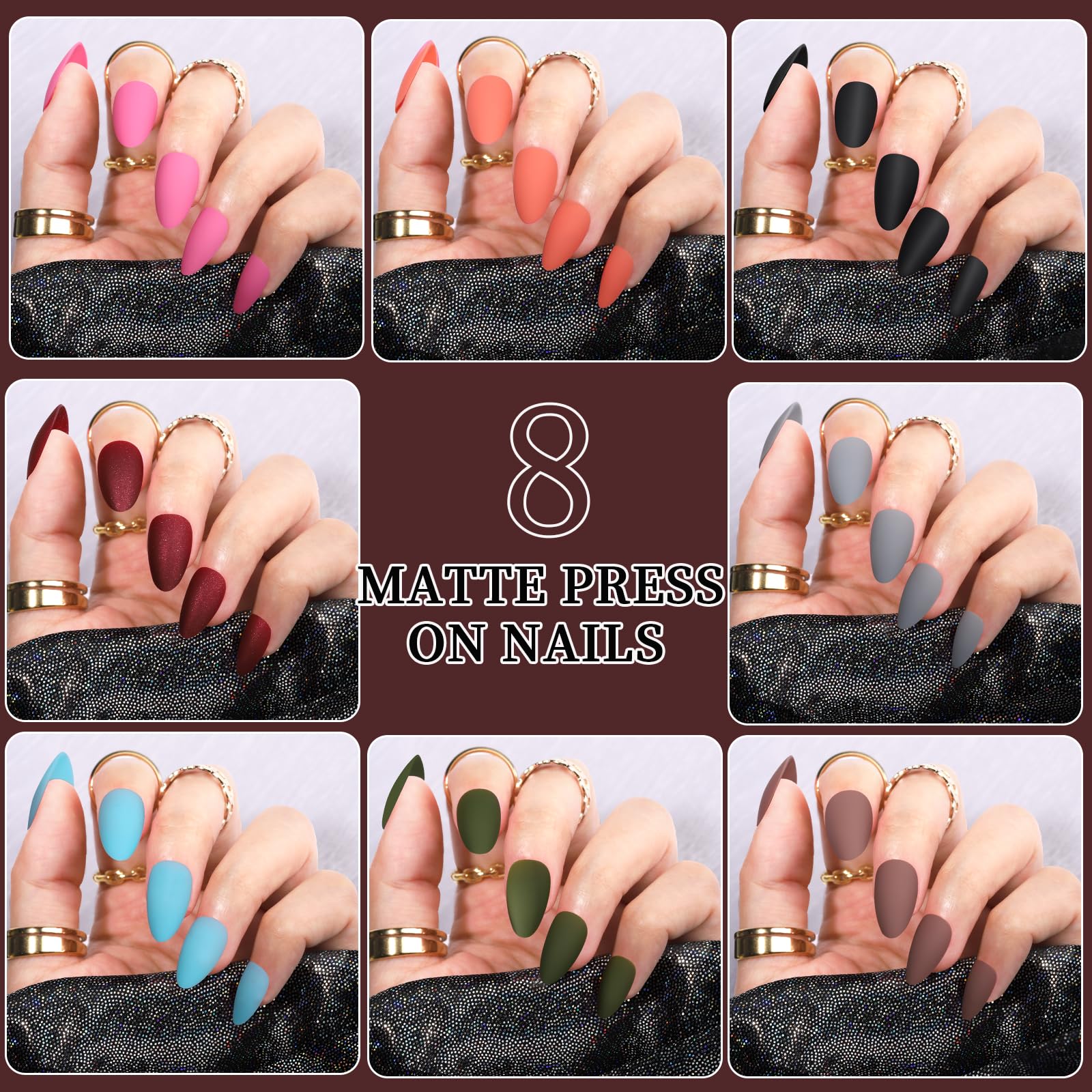 Teenitor uñas con glitter fino para look discreto.
