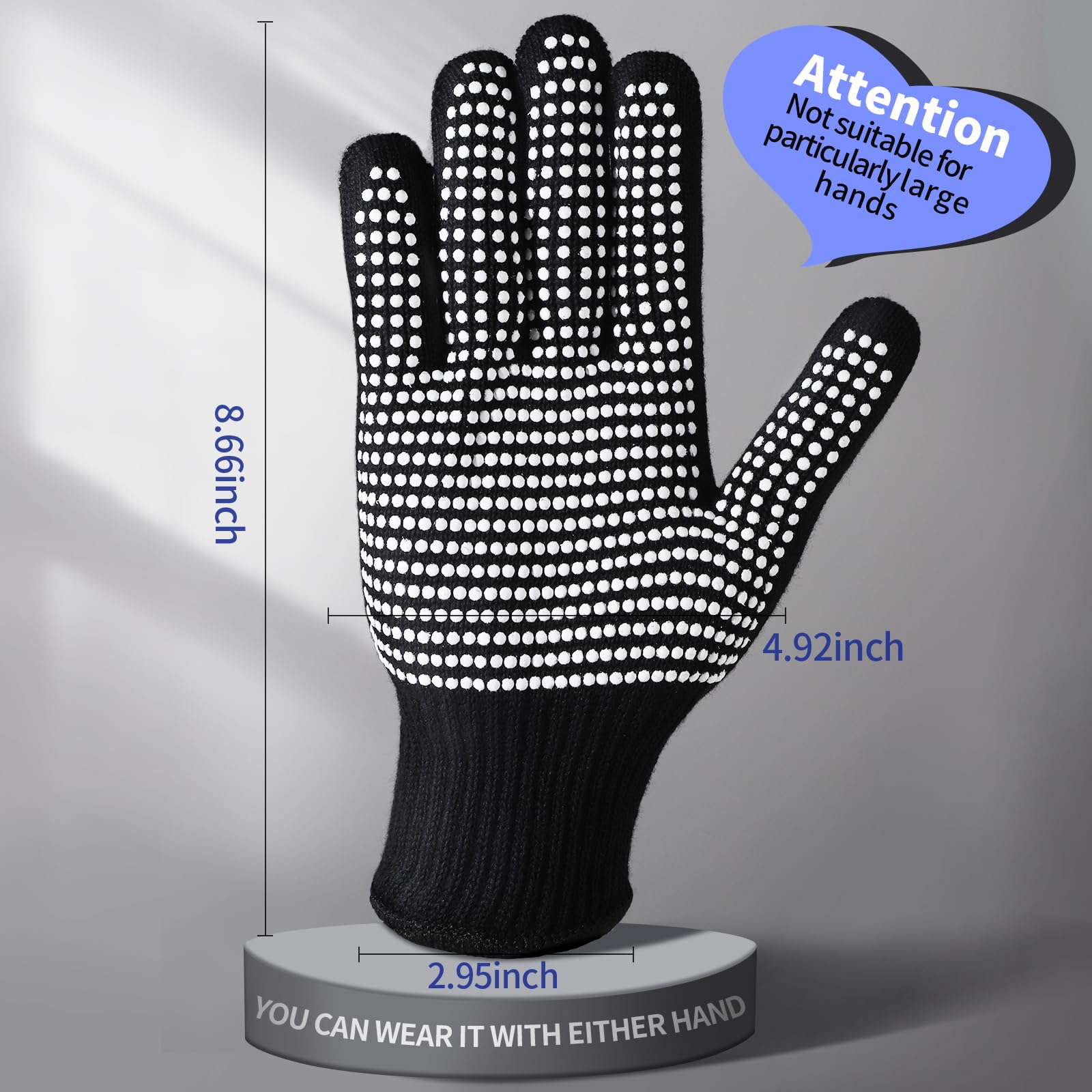 Teenitor universal-fit gloves suit most adults for left or right-handed use.