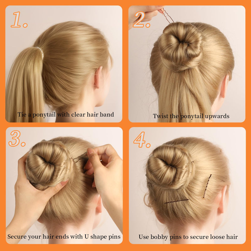 Teenitor updo demo shows quick, neat styling with Teenitor pins