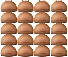 Teenitor wig cap brown front view showing comfortable, breathable fit.