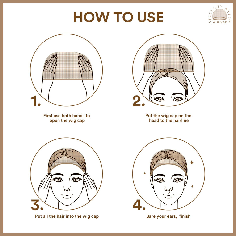 Teenitor wig cap easy care and washing keeps caps ready for daily use.