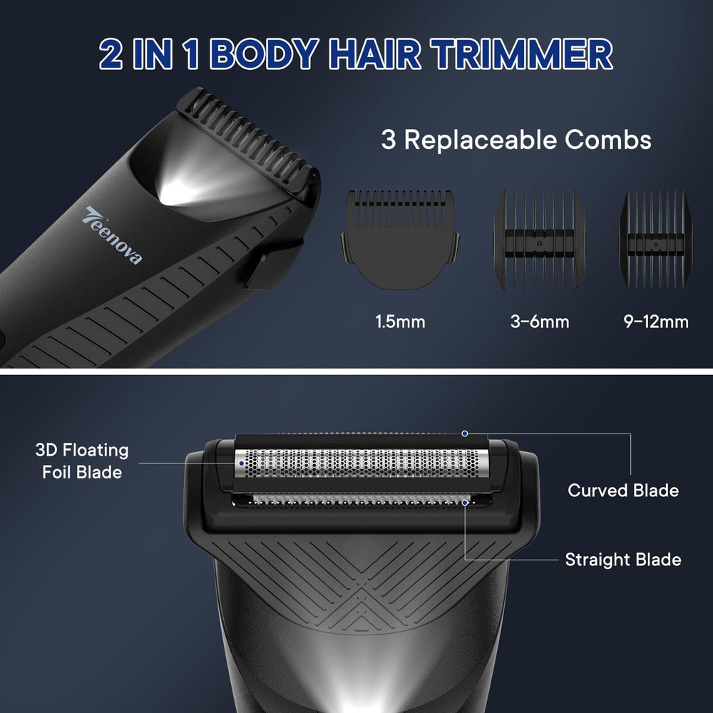 TEENOVA IPX7 waterproof design supports wet or dry use with easy cleaning.