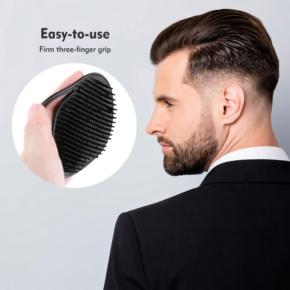 TEESSUE palm combs dual function shower comb for wet hair