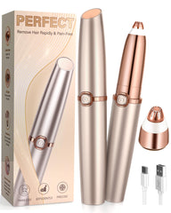 TeethBliss eyebrow trimmer head close-up for precise brow shaping.