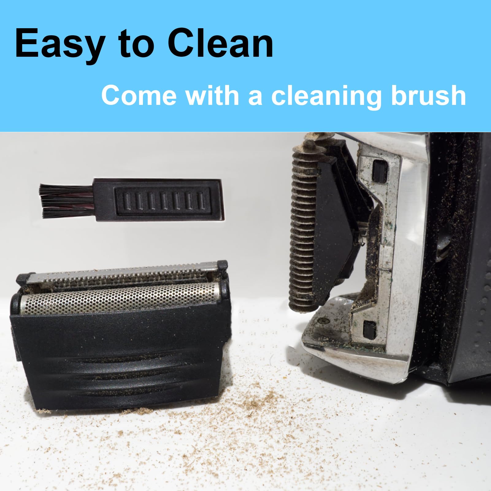 TEEYSO easy click-on installation for Braun shavers