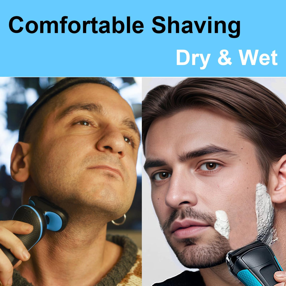 TEEYSO enclosed blade design for safer multi-directional shaving