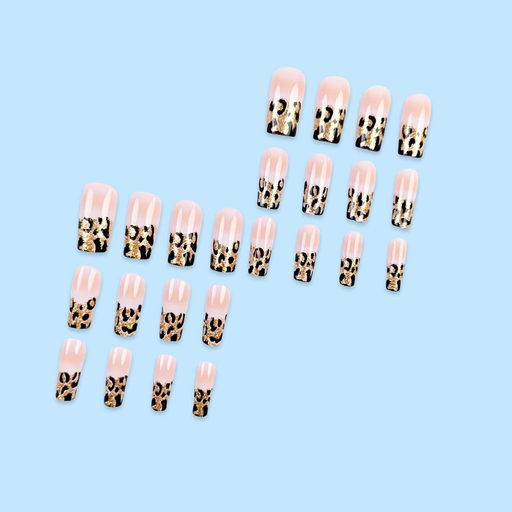 Teilihai Uñas leopard variedad de tallas, ajuste cómodo para cada uña.