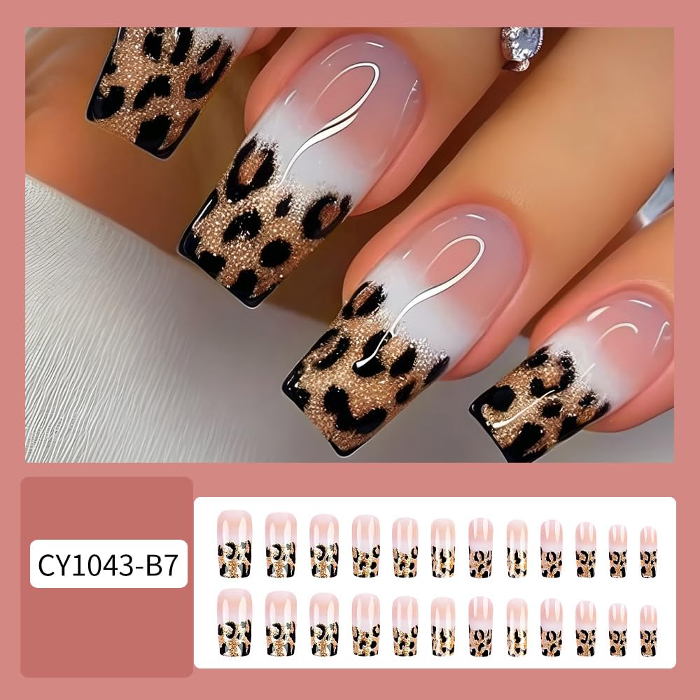 Teilihai Uñas tono neutro degradado, diseño suave para uso diario.