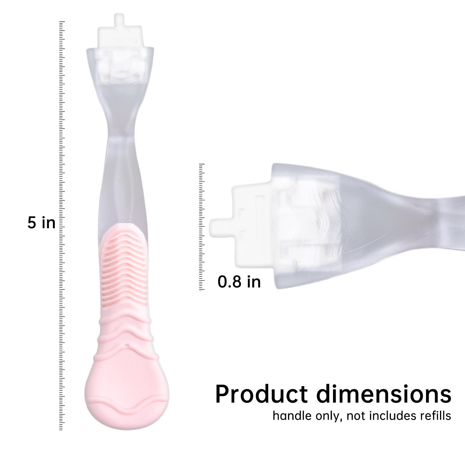 TEITEAI Venus pink replacement handle packaging image, care tips for long-lasting use.