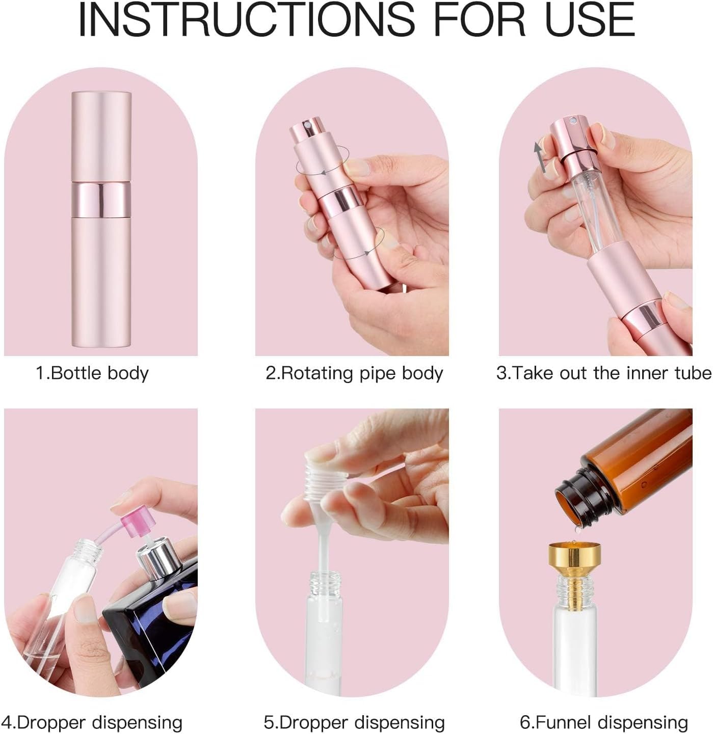 Tekson set includes funnel, pipette, and transfer tools.