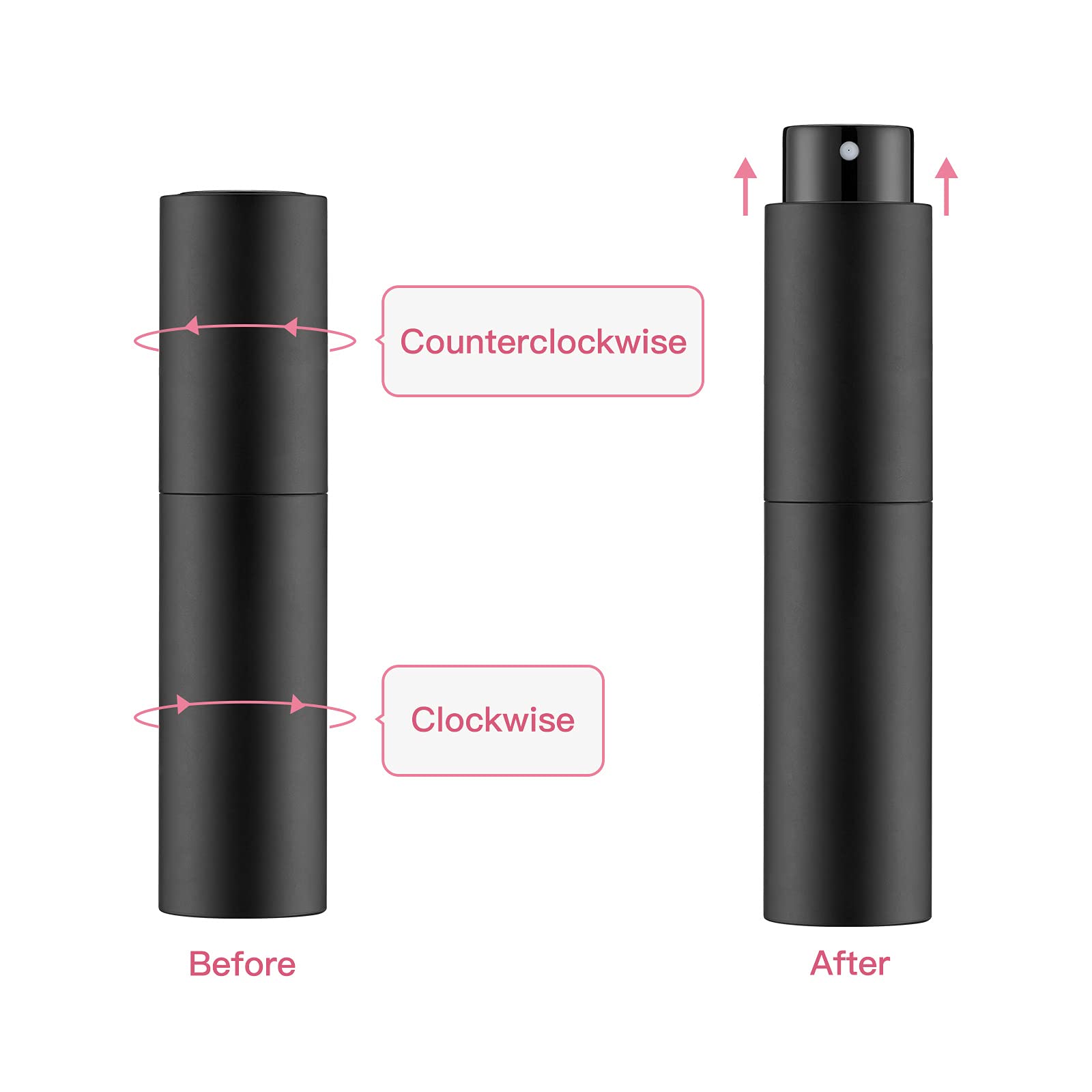 Tekson rotation design reveals spray head protection feature