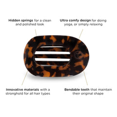 Teleties dientes flexibles mantienen la forma sin romperse.