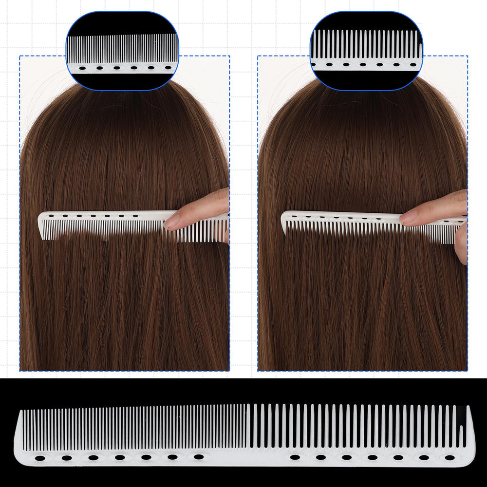 Telooco rose red comb endures heat while prepping complex styles.