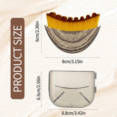 Temebr Lymphatic Contour Face Brush targets cheeks for gentle contouring.