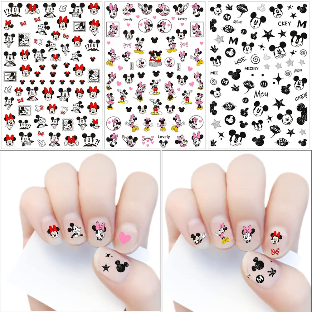 Temote 3D nail art stickers add dimension and sparkle to DIY nails