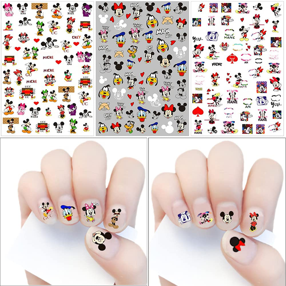 Temote designer nail decals shown on nails for professional-looking results at home