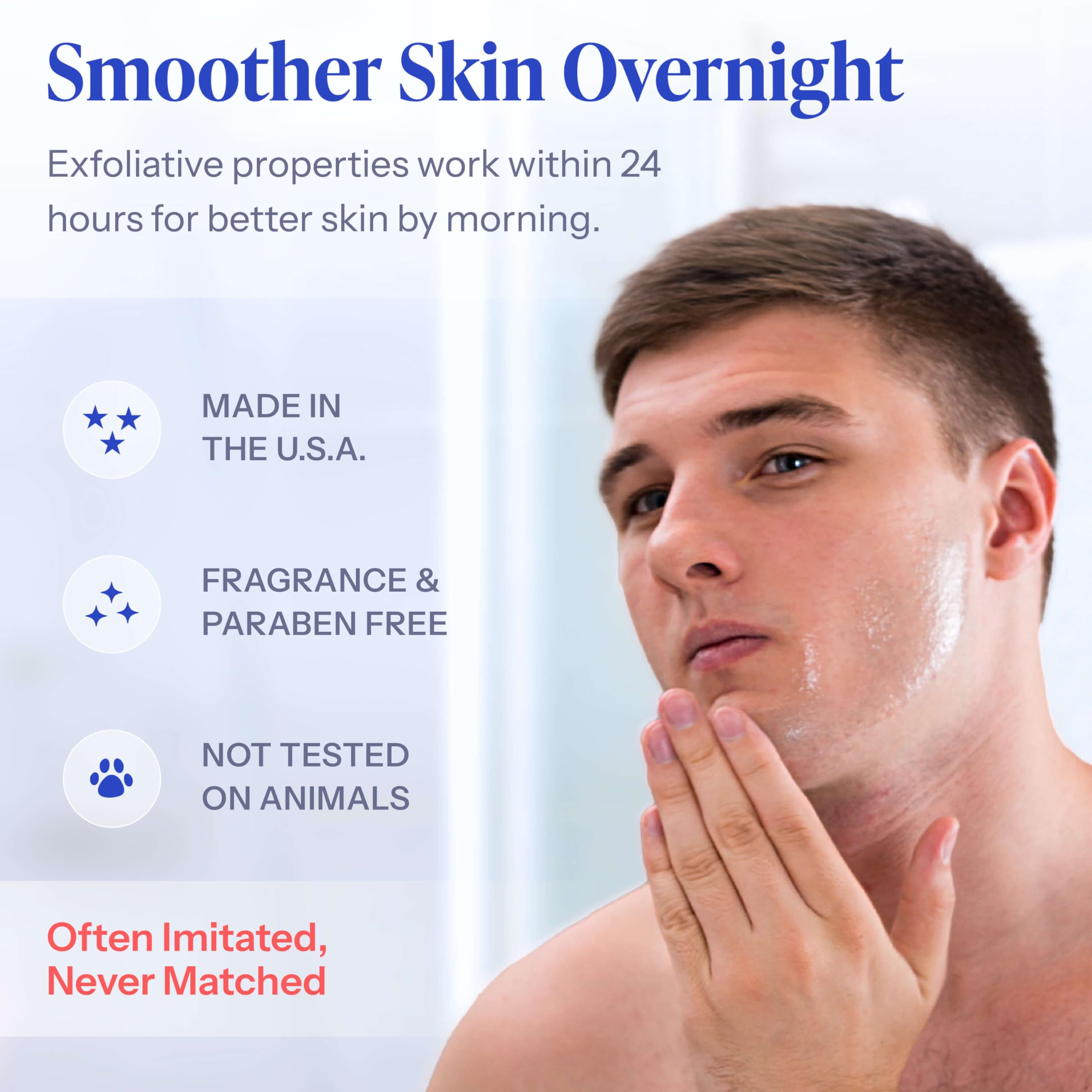 Tend Skin Air Shave Gel after laser use shows calming, irritation-reducing potential.