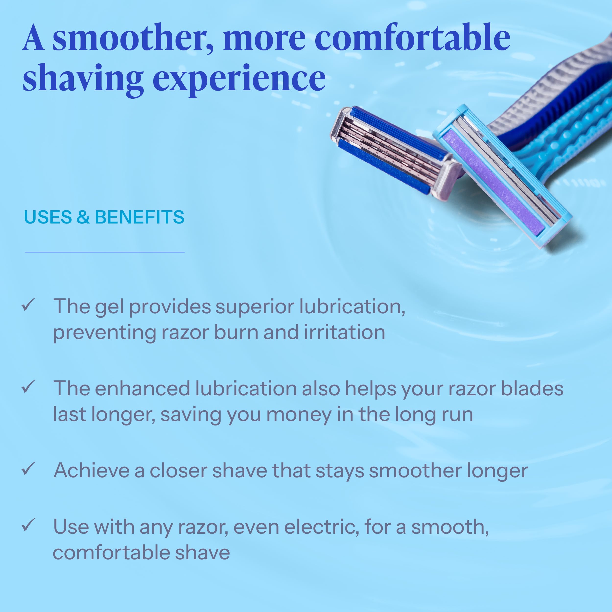 Tend Skin Air Shave Gel made in USA emphasizes quality and cruelty-free production.