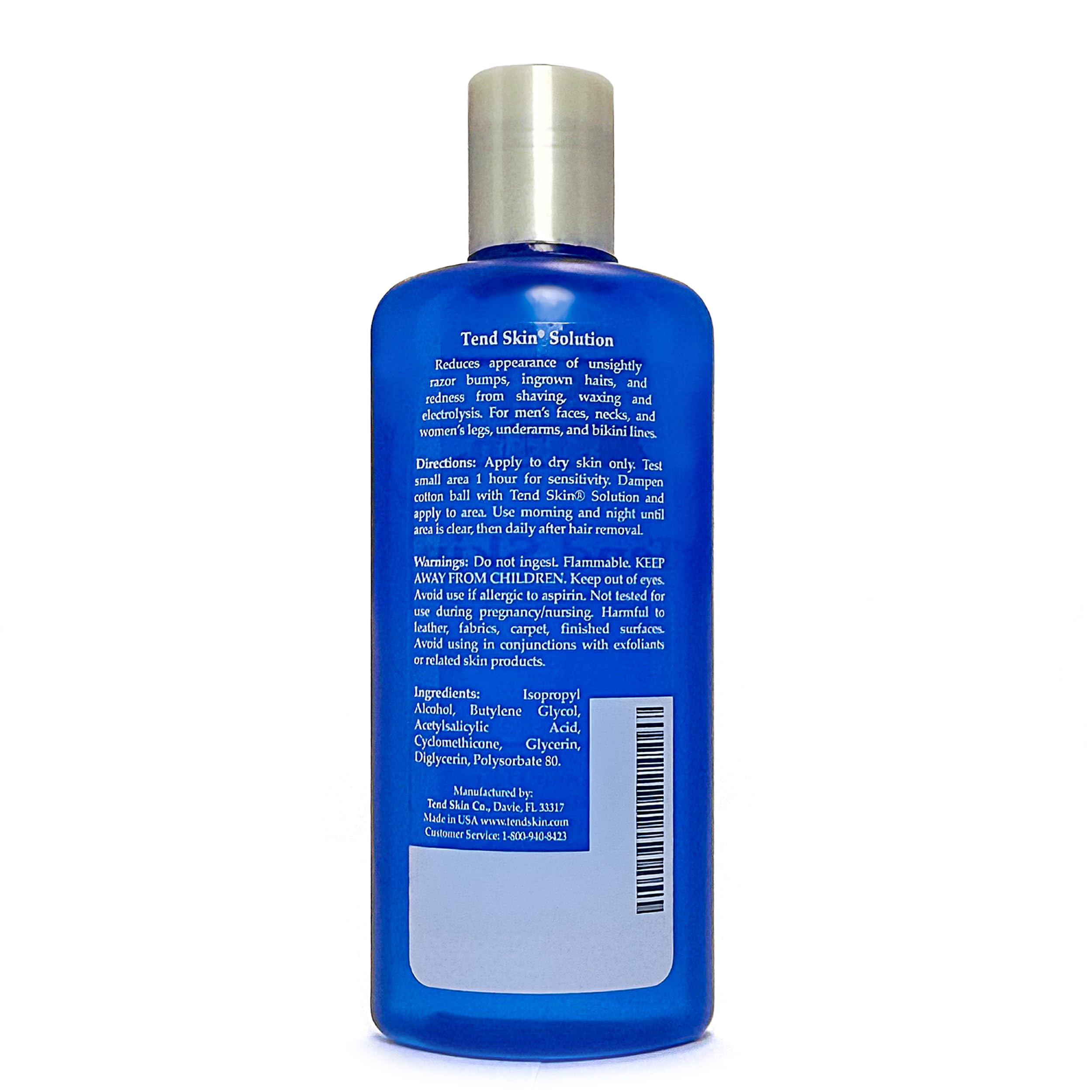 Tend Skin application on bikini area for post-shave comfort.