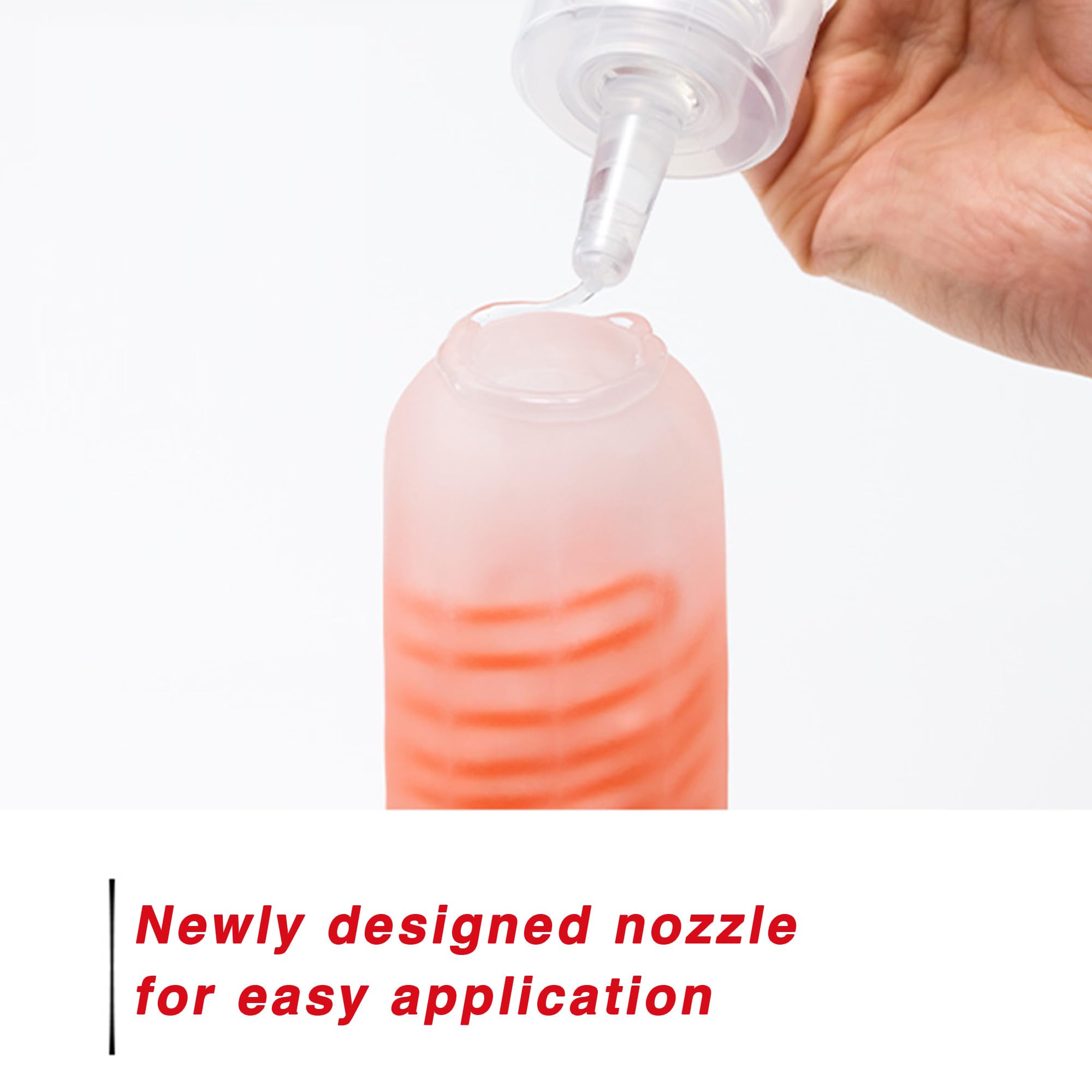 TENGA Lotion TLO-002 Red bottle two-pack layout for convenient storage.