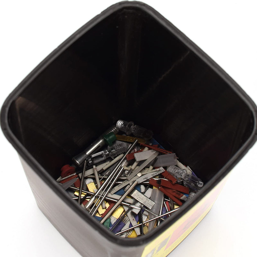 TEONEI full-discard razor blade container ready for disposal