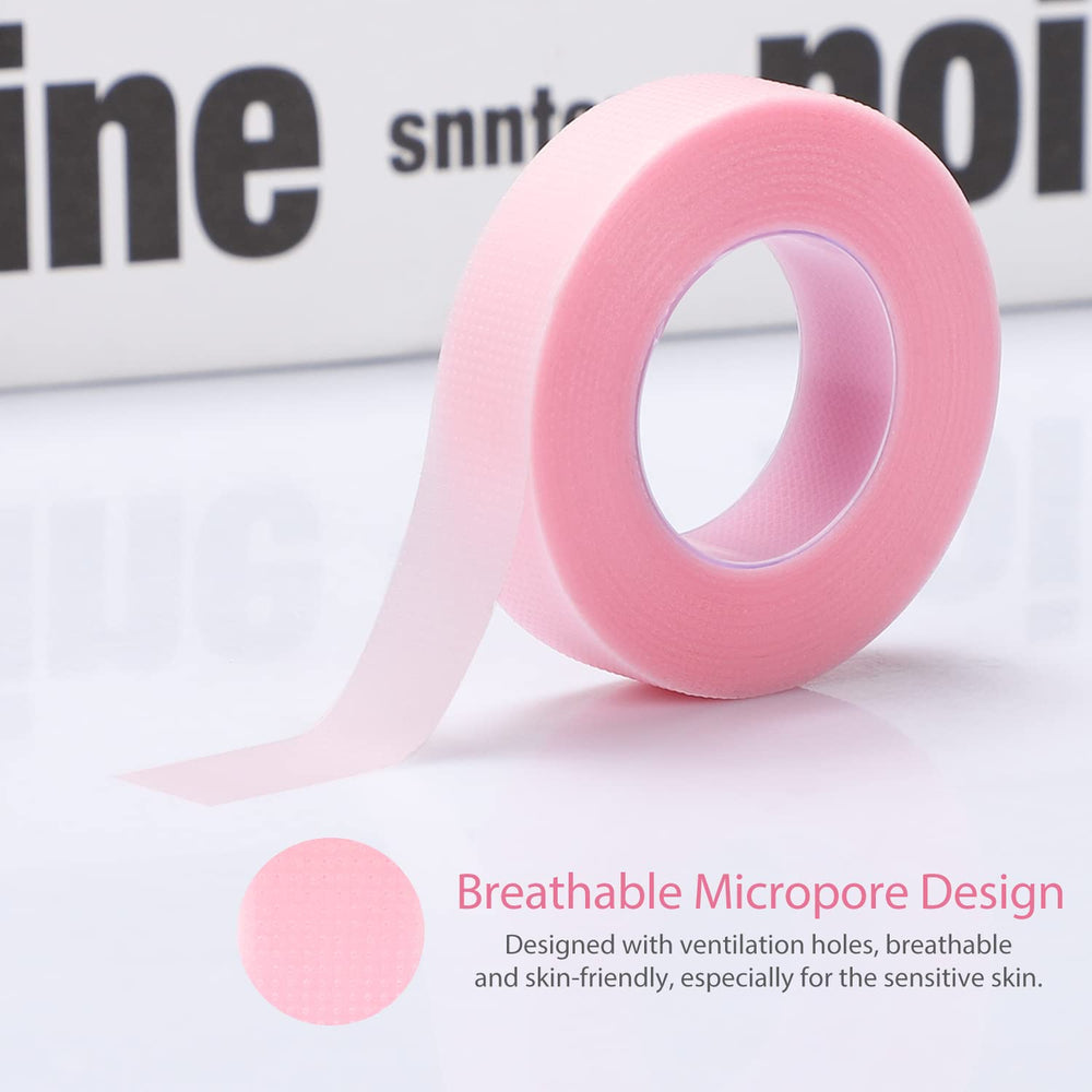 TEOYALL breathable micropore lash tape design enhances comfort during extensions.