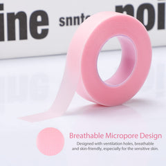 TEOYALL breathable micropore lash tape design enhances comfort during extensions.