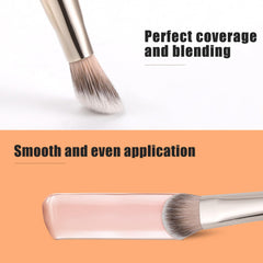 TEOYALL brush suitable for liquid, cream, or powder textures with smooth application.