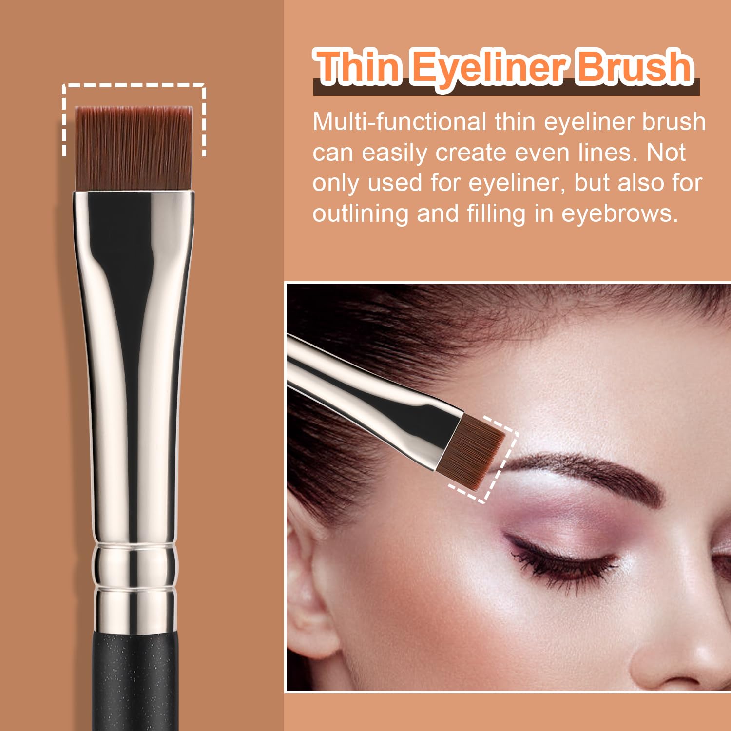 TEOYALL concealer brush for blemish coverage with precise application.