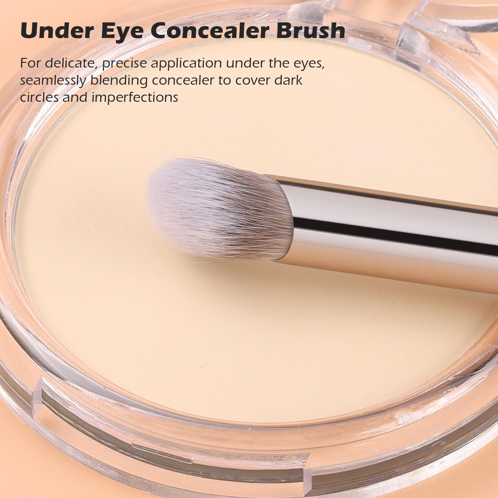 TEOYALL brush showing ergonomic wooden handle for comfortable grip and control.