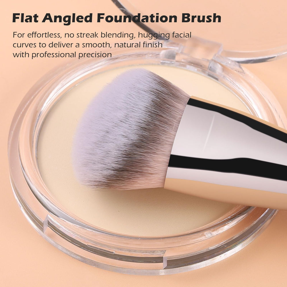 TEOYALL dual-ended brush small head for precise concealer placement