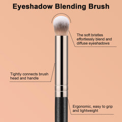 TEOYALL Blending Brush supports powder, cream, and liquid products for versatile use.