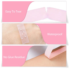TEOYALL isolation-lash tape, easily cut to shape for precise lash work.