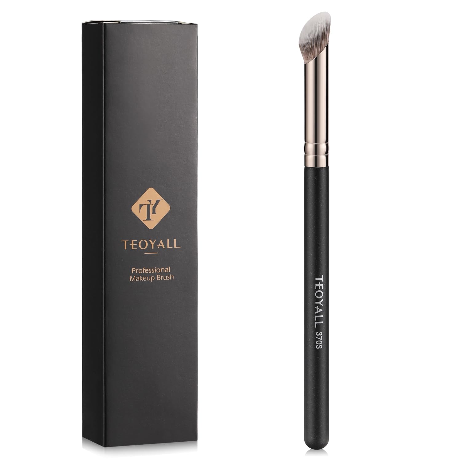 TEOYALL mini nose contour brush tilt head for precise shading