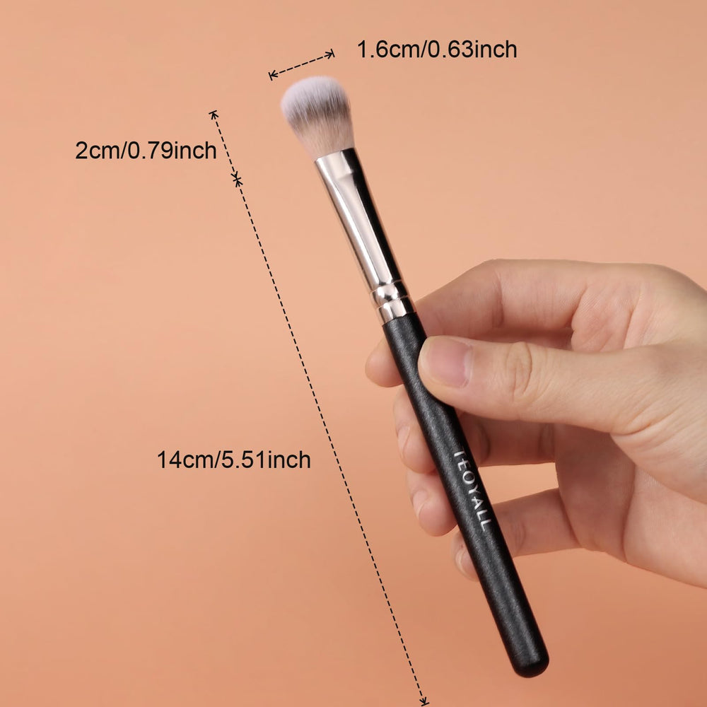 TEOYALL Brush with secure metal ferrule ensures durability and no shedding.